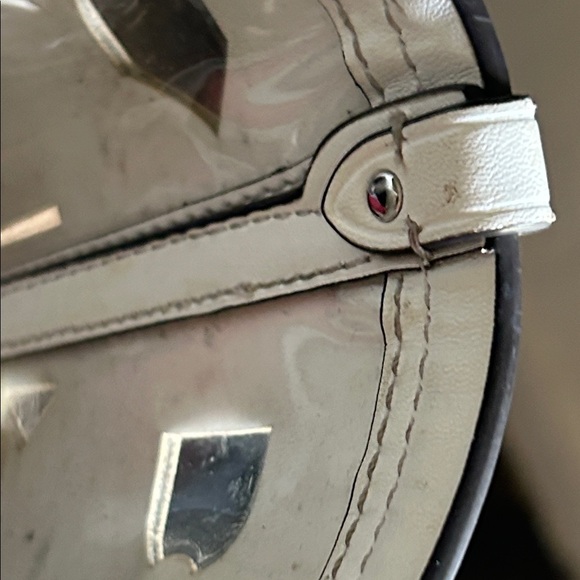 Michael Kors Cream Cutout Tote - Picture 6 of 7